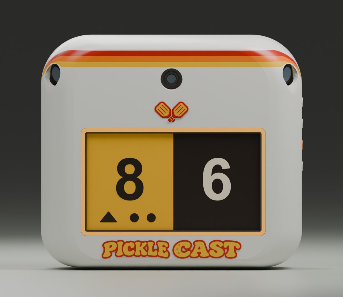 Camera pod, front